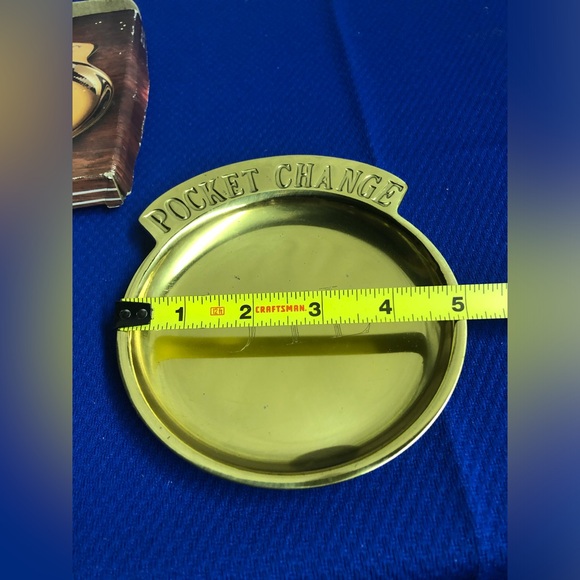 Vintage star case coin caddy brass change dish - Picture 4 of 4